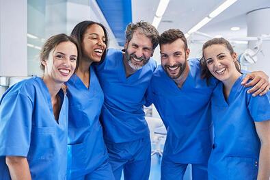 Picture of dental team