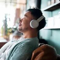 Man with headphones 