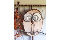 Rustic craft owl